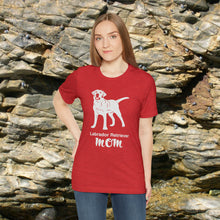 Load image into Gallery viewer, Labrador Retriever Mom Soft Jersey Short Sleeve Tee
