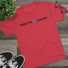 Load image into Gallery viewer, I Transform Lives Jetstream Health Coach Unisex Tri-Blend Crew Tee
