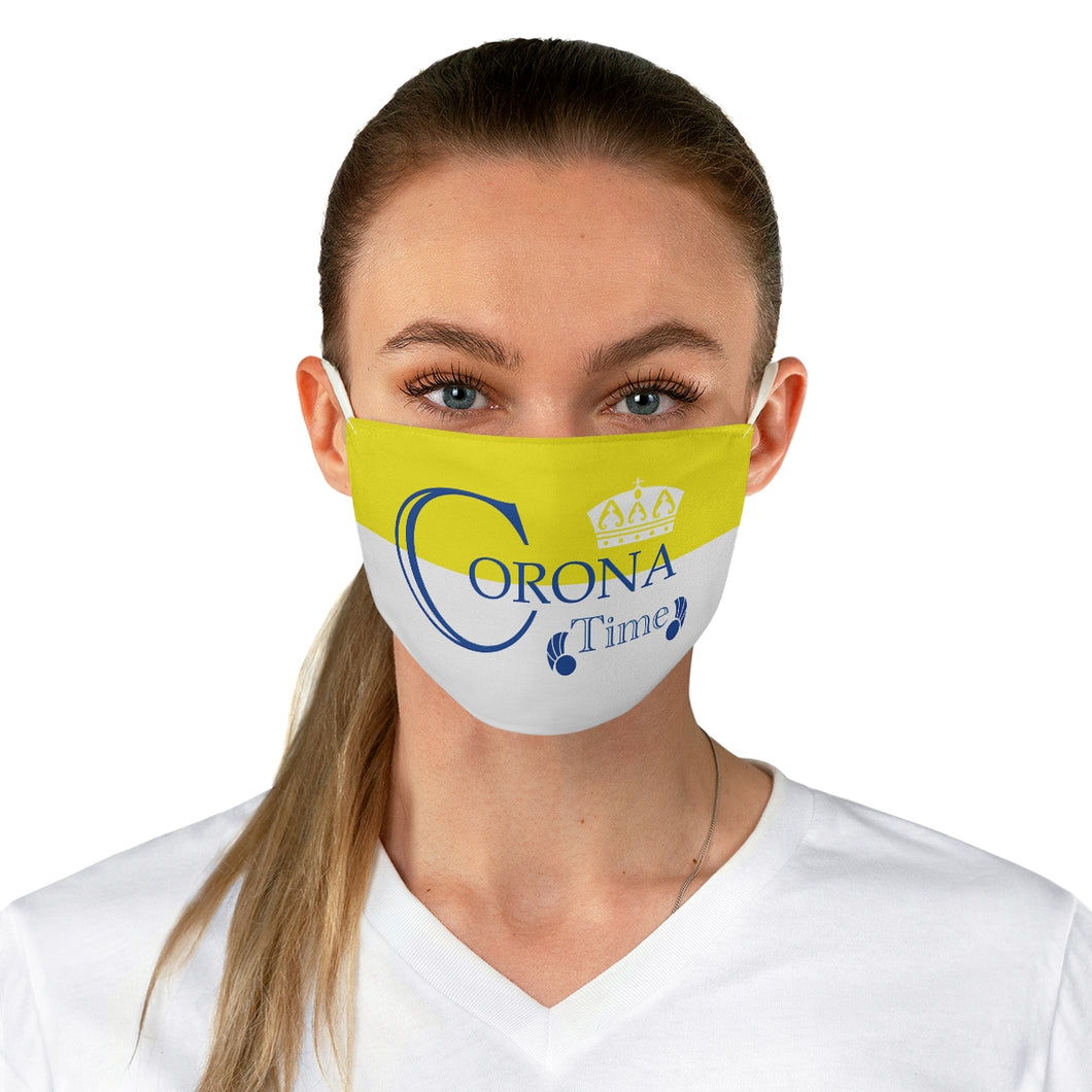 Corona Time Fabric Face Mask