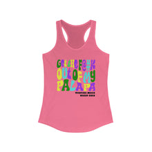 Load image into Gallery viewer, Tropical Music Vacay 2023 Women&#39;s Ideal Racerback Tank
