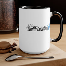 Load image into Gallery viewer, Jetstream Health Coaching Two-Tone Coffee Mugs, 15oz
