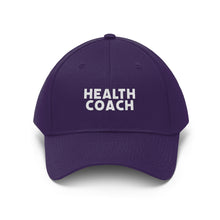 Load image into Gallery viewer, Health Coach Unisex Twill Hat
