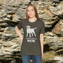 Load image into Gallery viewer, Labrador Retriever Mom Soft Jersey Short Sleeve Tee
