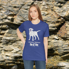 Load image into Gallery viewer, Labrador Retriever Mom Soft Jersey Short Sleeve Tee
