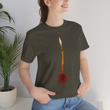 Load image into Gallery viewer, A F@#king Pencil John Wick 4 Bloody Pencil with Flame Unisex Jersey Short Sleeve Tee
