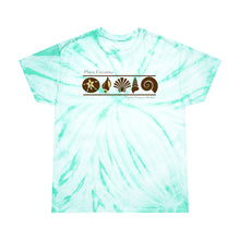 Load image into Gallery viewer, Playa Encanto 5 Shells Tie-Dye Tee, Cyclone
