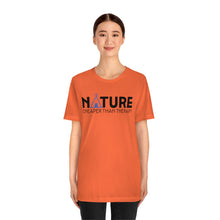 Load image into Gallery viewer, Nature Cheaper Than Therapy Motivational Soft Unisex Jersey Short Sleeve Tee
