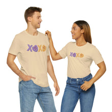 Load image into Gallery viewer, XOXO Kiss Me Be Mine Sweetheart Candy Valentines Day Unisex Jersey Short Sleeve Tee
