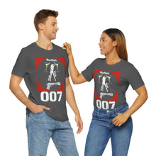 Load image into Gallery viewer, James Bond Martinis Girls and Guns 007 Soft Unisex Jersey Short Sleeve Tee
