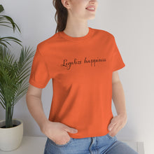 Load image into Gallery viewer, Legalize Happiness Motivational Unisex Jersey Short Sleeve Tee
