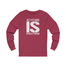 Load image into Gallery viewer, Attitude is Everything Unisex Jersey Long Sleeve Tee
