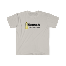 Load image into Gallery viewer, Squash your Excuses Unisex Softstyle T-shirt
