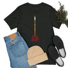 Load image into Gallery viewer, A F@#king Pencil John Wick 4 Bloody Pencil with Flame Unisex Jersey Short Sleeve Tee
