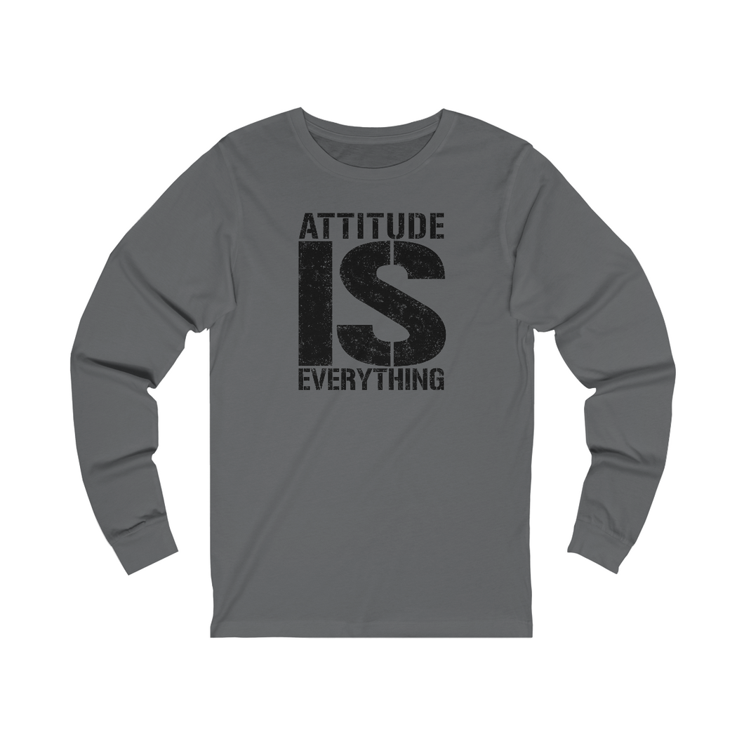 Attitude is Everything Unisex Jersey Long Sleeve Tee