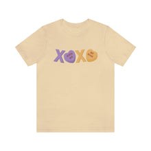 Load image into Gallery viewer, XOXO Kiss Me Be Mine Sweetheart Candy Valentines Day Unisex Jersey Short Sleeve Tee
