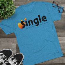 Load image into Gallery viewer, Single Due To Supply Chain Issues Unisex Tri-Blend Crew Tee
