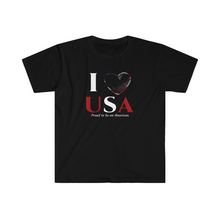 Load image into Gallery viewer, USA Proud to be an American Jersey Short Sleeve Tee
