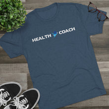 Load image into Gallery viewer, I Transform Lives Jetstream Health Coach Unisex Tri-Blend Crew Tee
