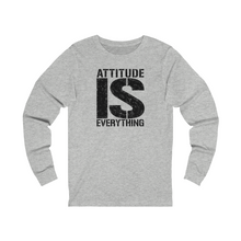 Load image into Gallery viewer, Attitude is Everything Unisex Jersey Long Sleeve Tee
