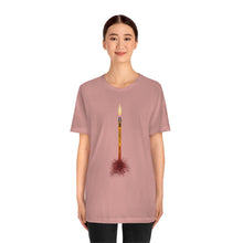 Load image into Gallery viewer, A F@#king Pencil John Wick 4 Bloody Pencil with Flame Unisex Jersey Short Sleeve Tee
