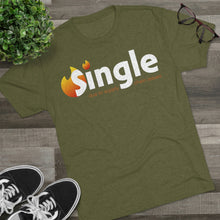 Load image into Gallery viewer, Single Due To Supply Chain Issues Unisex Tri-Blend Crew Tee
