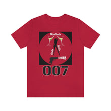 Load image into Gallery viewer, James Bond Martinis Girls and Guns 007 Soft Unisex Jersey Short Sleeve Tee
