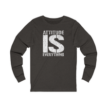 Load image into Gallery viewer, Attitude is Everything Unisex Jersey Long Sleeve Tee
