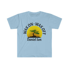 Load image into Gallery viewer, Wax On Wax Off Daniel Son Karate Kid Miyagi Do Unisex Softstyle T-Shirt
