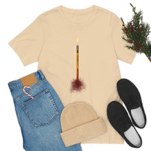 Load image into Gallery viewer, A F@#king Pencil John Wick 4 Bloody Pencil with Flame Unisex Jersey Short Sleeve Tee
