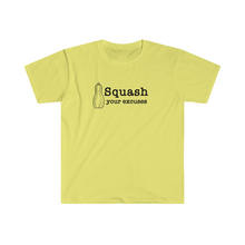 Load image into Gallery viewer, Squash your Excuses Unisex Softstyle T-shirt
