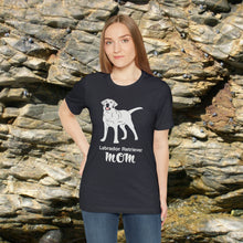 Load image into Gallery viewer, Labrador Retriever Mom Soft Jersey Short Sleeve Tee

