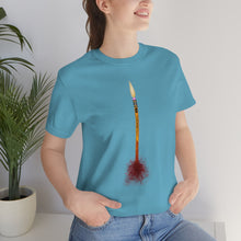 Load image into Gallery viewer, A F@#king Pencil John Wick 4 Bloody Pencil with Flame Unisex Jersey Short Sleeve Tee
