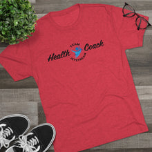 Load image into Gallery viewer, Team Jetstream Health Coach Men&#39;s Tri-Blend Crew Tee
