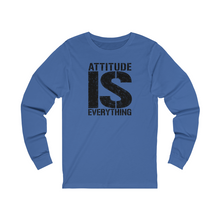 Load image into Gallery viewer, Attitude is Everything Unisex Jersey Long Sleeve Tee
