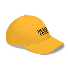 Load image into Gallery viewer, Health Coach Unisex Twill Hat
