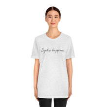 Load image into Gallery viewer, Legalize Happiness Motivational Unisex Jersey Short Sleeve Tee
