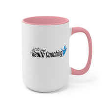 Load image into Gallery viewer, Jetstream Health Coaching Two-Tone Coffee Mugs, 15oz
