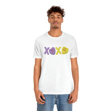 Load image into Gallery viewer, XOXO Kiss Me Be Mine Sweetheart Candy Valentines Day Unisex Jersey Short Sleeve Tee
