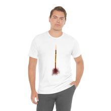 Load image into Gallery viewer, A F@#king Pencil John Wick 4 Bloody Pencil with Flame Unisex Jersey Short Sleeve Tee
