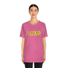 Load image into Gallery viewer, XOXO Kiss Me Be Mine Sweetheart Candy Valentines Day Unisex Jersey Short Sleeve Tee
