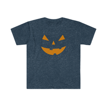 Load image into Gallery viewer, Halloween Pumpkin Face Unisex Softstyle T-Shirt
