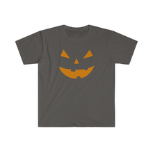 Load image into Gallery viewer, Halloween Pumpkin Face Unisex Softstyle T-Shirt
