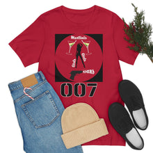 Load image into Gallery viewer, James Bond Martinis Girls and Guns 007 Soft Unisex Jersey Short Sleeve Tee
