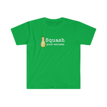 Load image into Gallery viewer, Squash your Excuses Unisex Softstyle T-shirt
