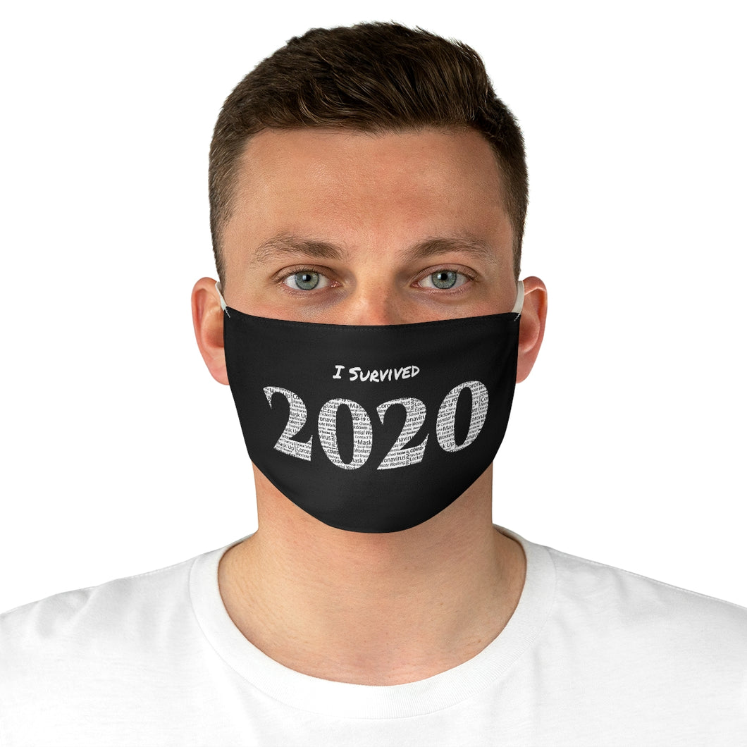 I Survived 2020 Face Mask