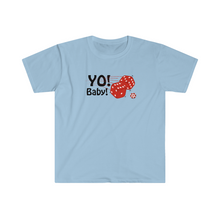 Load image into Gallery viewer, Yo Baby Free Bar Craps Phoenix Casino Gambling Dice Unisex Softstyle T-Shirt
