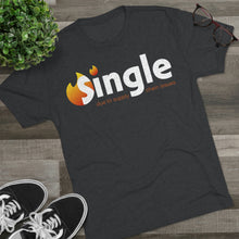 Load image into Gallery viewer, Single Due To Supply Chain Issues Unisex Tri-Blend Crew Tee
