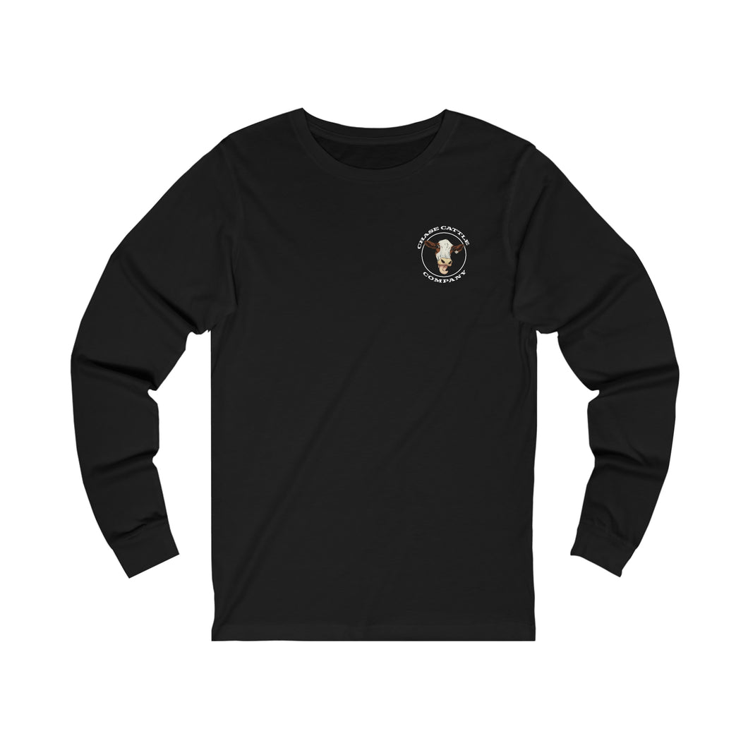 Chase Cattle Company Unisex Jersey Long Sleeve Tee