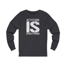 Load image into Gallery viewer, Attitude is Everything Unisex Jersey Long Sleeve Tee
