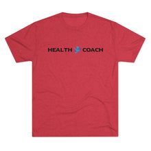 Load image into Gallery viewer, I Transform Lives Jetstream Health Coach Unisex Tri-Blend Crew Tee
